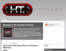 Tablet Screenshot of hourtimeshow.com